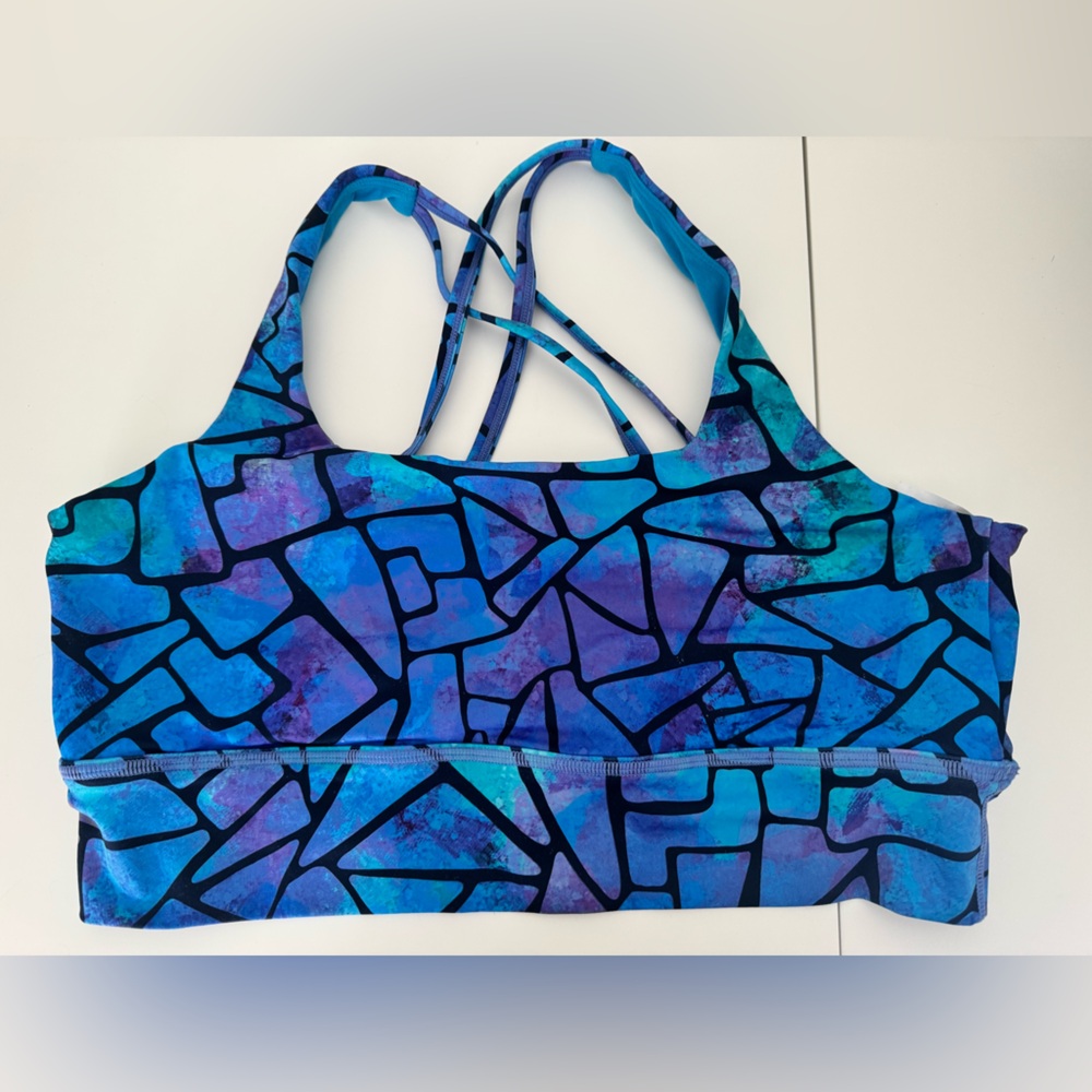 Constantly Varied Gear Blue and Purple Sports Bra